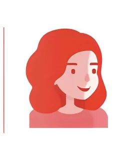 A drawn face lit in one of the four ways